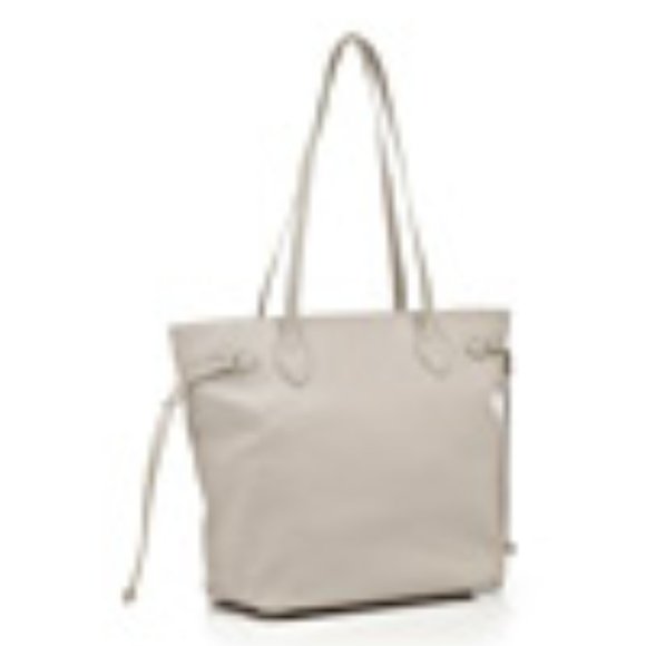 Genuine Leather Tote bag Pebble gray - Picture 4 of 4